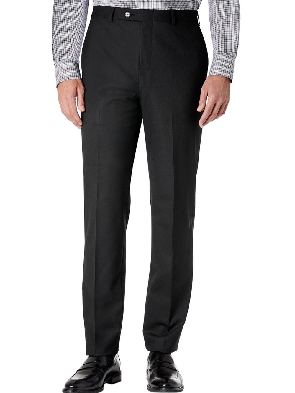 Lauren Ralph Lauren Norton UltraFlex Dress Pants Men 42x30 Black Stretch NWT